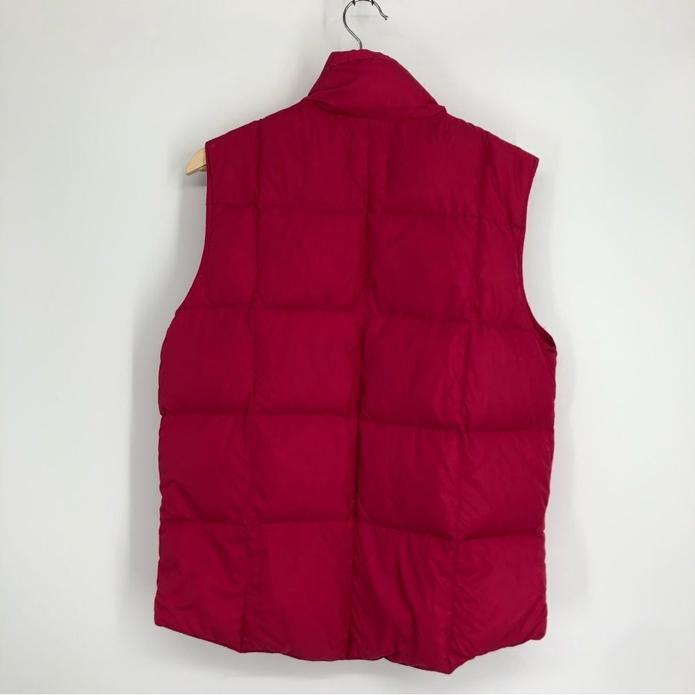 LANDS’ END Down Vest Pink Womens Size Small - Picture 7 of 7